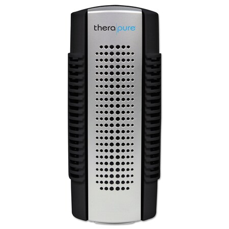 Therapure Mini Plug-In Collection Blade Air Purifier, One Speed, Black/Silver 90TP50BLM01